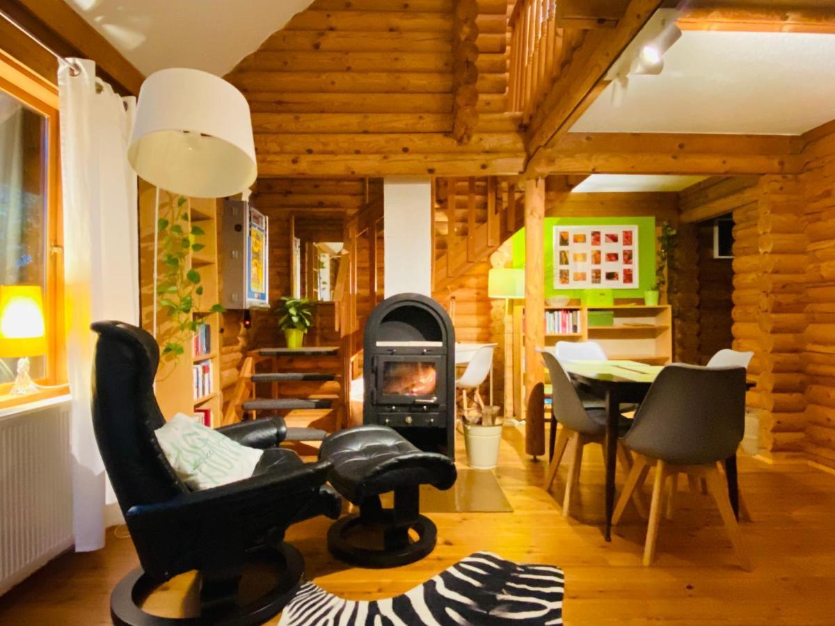 Eifel-Lounge Blockhaus Mit Kamin Garten Balkon Nahe Koeln Therme Bruehl Phantasialand Weilerswist Exterior photo