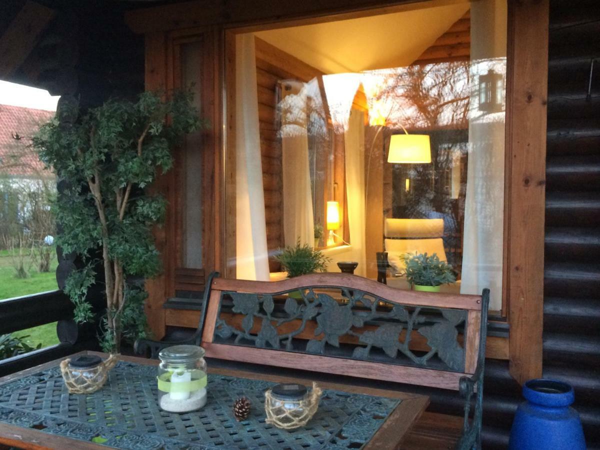 Eifel-Lounge Blockhaus Mit Kamin Garten Balkon Nahe Koeln Therme Bruehl Phantasialand Weilerswist Exterior photo