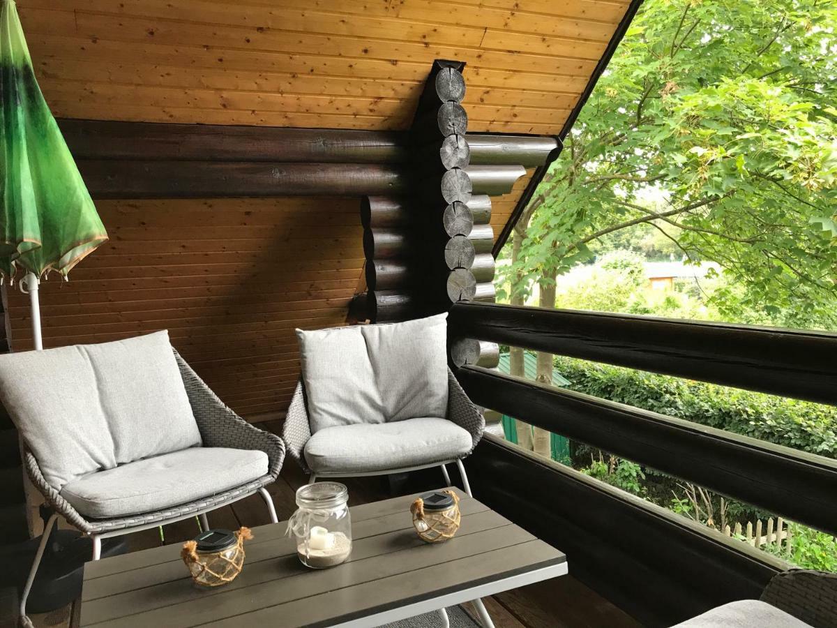 Eifel-Lounge Blockhaus Mit Kamin Garten Balkon Nahe Koeln Therme Bruehl Phantasialand Weilerswist Exterior photo