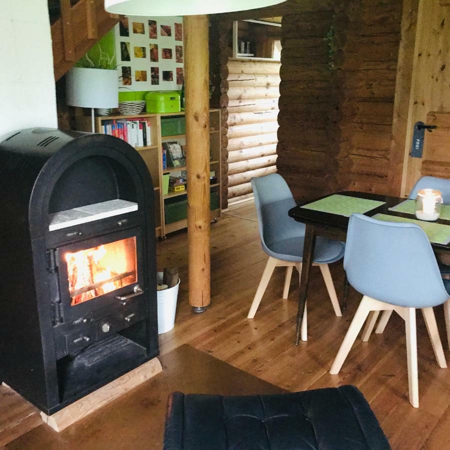 Eifel-Lounge Blockhaus Mit Kamin Garten Balkon Nahe Koeln Therme Bruehl Phantasialand Weilerswist Exterior photo